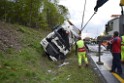 VU Gefahrgut LKW umgestuerzt A 4 Rich Koeln Hoehe AS Gummersbach P426